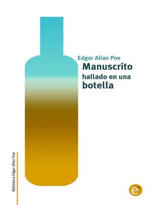 cover image of Manuscrito hallado en una botella